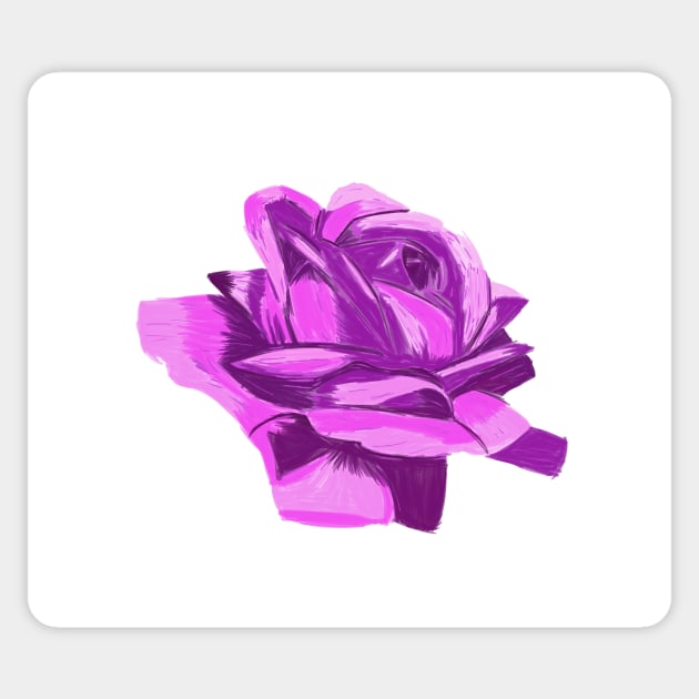 Pink Flower Sticker by CactusMonsters